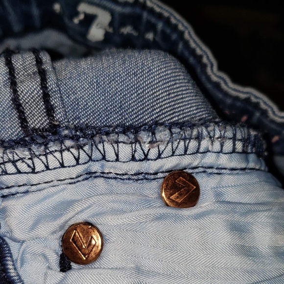 Seven 7 toddler girl jeans size 4 - Picture 5 of 7